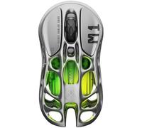 GravaStar Wireless Gaming Mice Mercury M1 Pro, Lightweight Magnesium Alloy Gaming Mouse, 26,000 DPI, PAW3395DM Sensor, Tri Mode Connection, Support 4K, Up to 200 Hours Battery Life