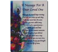 Grave Card - A Message for A Dear Loved L