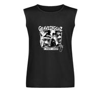 Grave Diggaz Old School Hip Hop T-Shirt Sleeveless Tee Graphic Men Tank Top L Black