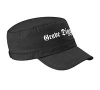 Grave Digger Army Cap Band Logo Official Black