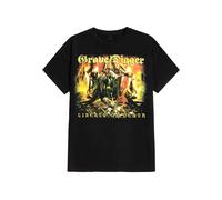 Grave Digger - Liberty Or Death - T-Shirt - black - S - 100% Cotton S