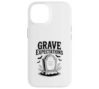 Grave Expectations Halloween Tombstone for Spooky Fun Case for iPhone 14