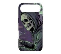 Grave Invaders Funny Halloween Skeleton Skulls Arcade Gamers Case for iPhone Air