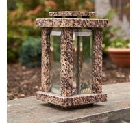 Grave Lamp Granite Brazil Gold Cemetery Light square modern high-quality Glass