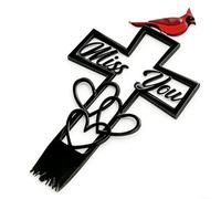 Grave Stakes for Cemetery,Metal Cemetery Decoration - Graveside Remembrance Sign - for Women Men Planners Visitors Caregivers Veterans Professionals Garden Park Roadside Yard