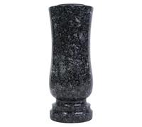 Grave Vase Granite Azul Noche Cemetery Jewelry Flower Handmade