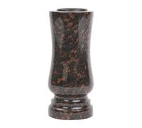 Grave Vase Granite Ruby Star Cemetery Jewelry Flower Vase Natural Stone