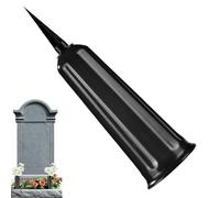 Grave Vases for Cemetery and Cemetery | with Ground Pin Memorial Flower Holder | Cemetery Grave Vase - Suitable for Flowers and Plants as Outdoor Decoration on the and the Cemetery