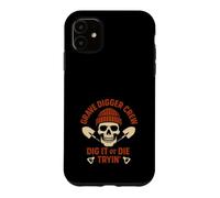 Gravedigger Cemetery Worker Digging Graves Graveyard Crew Case for iPhone 11