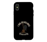 Gravedigger Cemetery Worker Digging Graves Graveyard Crew Case for iPhone X/XS