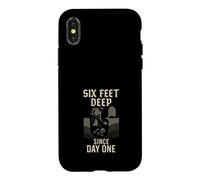 Gravedigger Cemetery Worker Digging Graves Graveyard Crew Case for iPhone X/XS