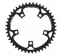 Gravel 5-arm 110mm chainring for SRAM Stronglight CT2 44T black monoring compati
