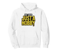 Gravel Bike Widow He Said It's Just Hobby Funny Humor Pullover Hoodie