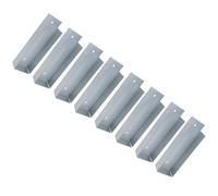 Gravel Board Clip 50mm x 150mm Fence Panel Holder Mounting Bracket 8PK