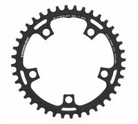 Gravel chainring 5-arm 110mm for SRAM Stronglight CT2 40T black monoring compati