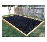 Gravel Driveway Grids, 2-Inch Thick Heavy-Duty Polyethylene Base for Garden Shed, Durable Landscape Foundation Grids, Ideal for Pathways and Outdoor Areas