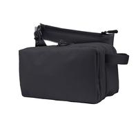 Gravel Explorer Plus Hanging Toiletry Bag, Water Resistant, with TSA Approved Travel Bottles, Black -, MAX
