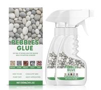 Gravel Glue, Water-Based Stone & Pebble Binder, Gravel Binder Binder for Gravel Stones and Mulch on Pots, Gardens, Borders, Paths & Landscaping, Safe for Child & Pet Easy Application Weatherproof (2)