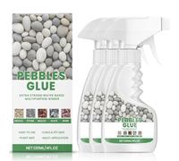 Gravel Glue, Water-Based Stone & Pebble Binder, Gravel Binder Binder for Gravel Stones and Mulch on Pots, Gardens, Borders, Paths & Landscaping, Safe for Child & Pet Easy Application Weatherproof (3)