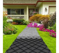 Gravel Grid Driveway，2" Thick Gravel Ground Grid， Geo Grid Ground Gravel Grid，Mud Control Grids for Yard，for Landscaping Slopes Garden Patios Pathways Parking)