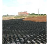 Gravel Grid for Retaining Wall & Driveway5/10CM Erosion Control Grids for Steep Slope Stabilization, Permeable Base for Horse Arenas, Pathways & Heavy Equipment