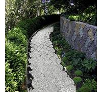 Gravel Ground Grid for Subgrade/Wet Clay Area - 2 inches Tall Permeable Geo Grid Polyethylene Honeycomb Pavers with Drain Holes, Easy to Cut, 6 10 13 16 20 23 26 30 33 Foot
