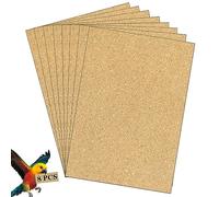 Gravel Paper for Bird Cage,Birdcage Liner Papers Cuttable Gravel Liner Sea Sand Paper Pet Animal Cages Cushion Great for Hard-Billed Birds Parrot | Clean Safe & Aids in Digestion (8 PCS - 17" x 11")