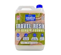 GRAVEL RESIN ECO-Bond™ | 5 litres | Premium Glue Binder Holder for Gravel, Stone, Bark, Rubber & Mulch for Landscaping Borders, Patios & Garden Paths. Non Toxic & Pet Friendly