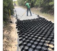 Gravel Stabilizer Grid for Driveways Garden Paths and Terraces Ground Stabilization System for Sheds Garages and Slopes Outdoor Support Solution