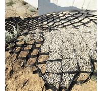 Gravel Stabilizer Grid for Erosion Control 1m-10m Sizes Retaining Wall Reinforcement Heavy-Duty Soil Gravel Grid for Steep Slopes and Landscape Support