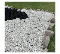 Gravel Stabilizer Grid for Erosion Control 4" Height 40cm x 40cm Heavy Duty for Driveways & Slopes (6m x 6m 20ft x 20ft 2" High)