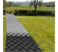 Gravel StabilizerGrid 5cm Height for Landscape Driveways & Patios (4x7m/13x23ft) - Durable EcoFriendly Easy Installation HeavyDuty Ground Reinforcement