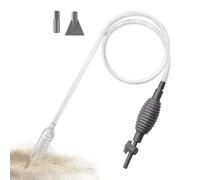 Gravel Vacuum for Aquarium | Manual Siphon Hand Remover | Aquarium Cleaning Tools - for Betta, Turtle, Saltwater, Substrate, Sand, Rock, Plants, Cave, Algae, Fishing Water Gravels