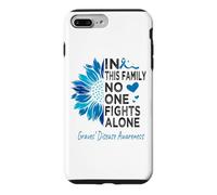 Graves’ disease awareness sunflower support Graves’ disease Case for iPhone 7 Plus/8 Plus