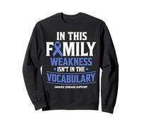 Graves Disease Awareness Support Family Sweatshirt