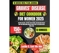 Graves’ Disease Diet Cookbook 2025: An 80-Day Meal Plan with Over 150 Nourishing Recipes to Support Thyroid Health, Balance Hormones, and Restore ... D. East Ms Rdn Nutrition and Diet Series)
