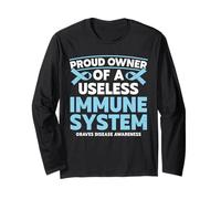 Graves Disease Warrior Long Sleeve T-Shirt