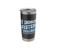 Graves Disease Warrior Stainless Steel Insulated Tumbler