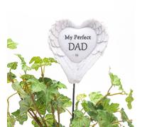 Graveside Angel Wing Stake My Perfect Dad Father Memorial Ornament