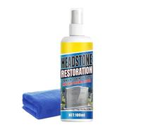 Gravestone Cleaning Kit 100ml Stone Restoration Spray with Towel