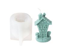 Gravestone Flexible Halloween Party Decoration Silicone Mold for Eerie Crafting Skeleton Silicone Mold