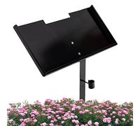 Gravestone Memorial Door - Standing Grave Stones for Cemetery, Garden Memorial Stone with Flower Stand | Grave Marker for Humans and Pets, Stone Holder Person
