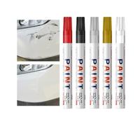 Gravestone Paint Marker | 5 Pieces Weatherproof Waterproof - Erased Funeral Registration Restoration Pens | For Cemetery Maintenance Cloth Metal Glass Wood And