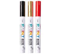 Gravestone Paint Marker - Tombstone Pens | 3mm Waterproof Tip with Smooth Writing Function, PP Body with Easy Grip for Cemetery Churchyard, Commemorative Site Restoration Pen for Garden