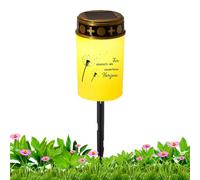 Graveyard Lighting | Decorative Lamps | LED Memorial Lights with Stake for Gardens, Graveyard, Paths, Backyard, Home and Party Decoration