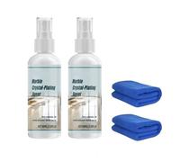 Graveyard Moss Cleaner-Multi-functional Stain Remover Spray-professionally Removes Moss and Dirt From Tombstones, Stone Headstone Restoration & Cleaning Spray, Headstone Cleaner for Graves (2Set, 1)