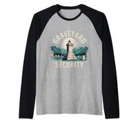 Graveyard Security Overnight Worker Work ||- Raglan Baseball Tee