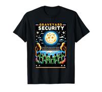 Graveyard Security Overnight Worker Work | - T-Shirt