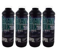 Gravitex UPol Stone Chip Protector White 1 Litre X 4 Overpaintable Chassis Protection Tough Hard Durable Coating Designed To Reproduce The Manufacturers Original Stone Chip Finish