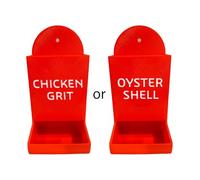 Gravities Food Dispenser Print Home Decors Pet Feeding Accessory Chicken Grit And Oysters Shell Feeder For Reptiles Poultry Feeding Solution